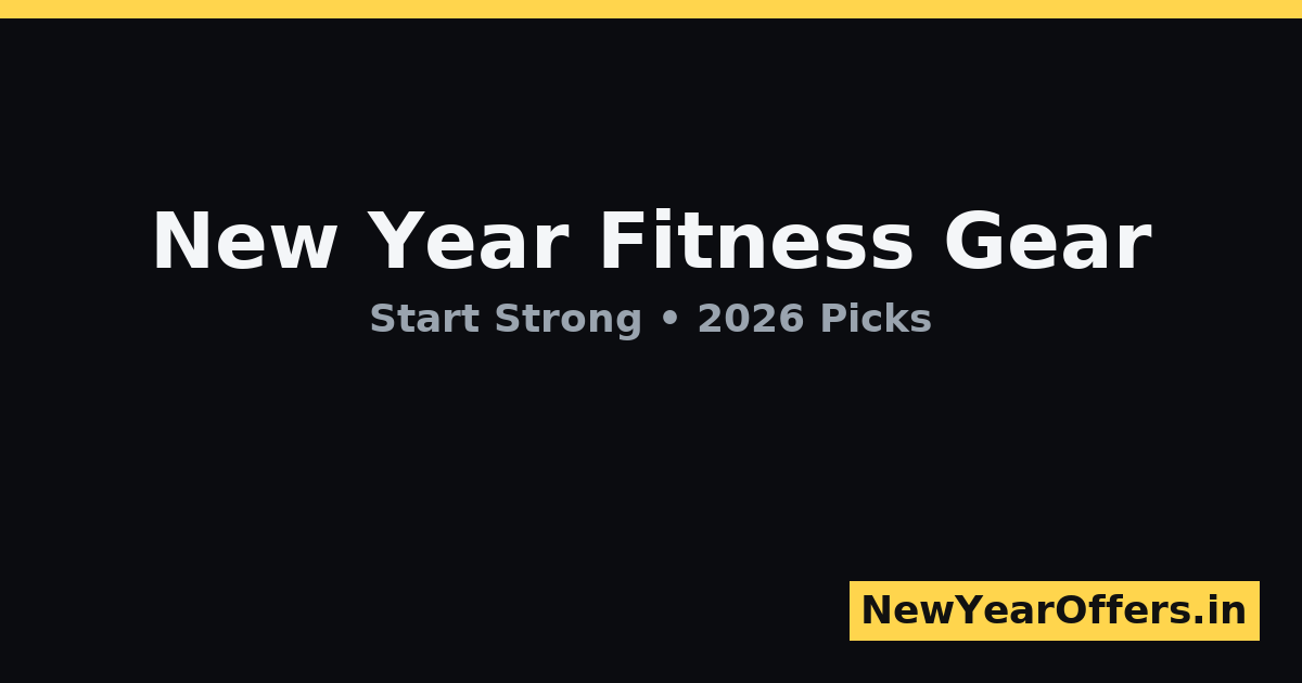 New Year fitness gear deals